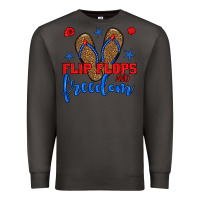 Smoke flip flops and freedom Premium Sweatshirt - BundleAndBundleShop