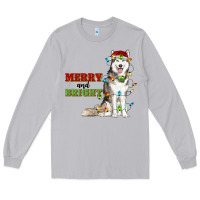 Moon Dust Merry And Bright Husky Long Sleeve Tee - RanaPortraitStore