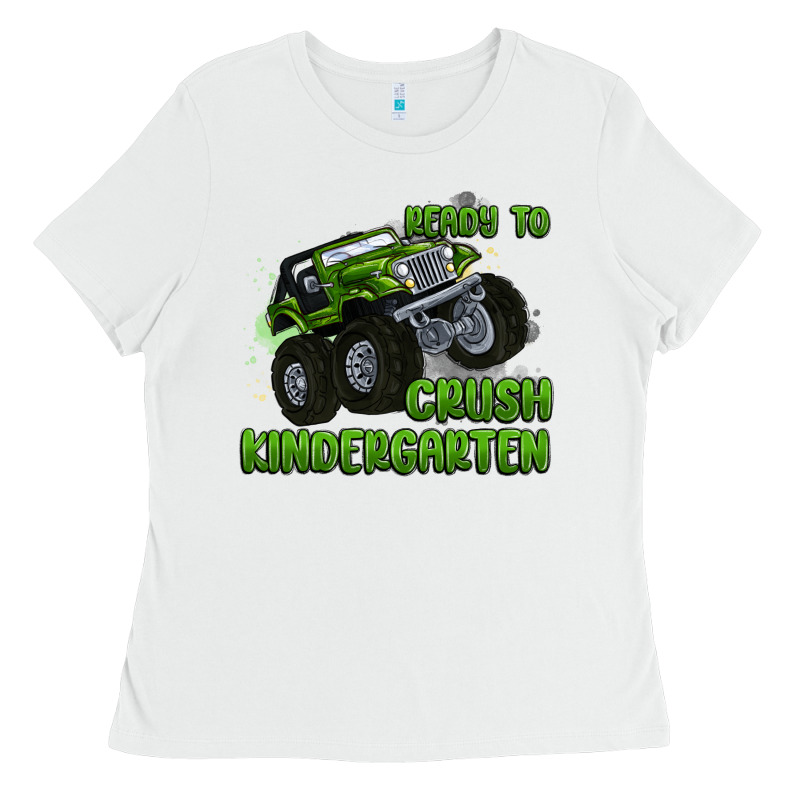 Ready To Crush Kindergarten Ladies Tee by MaliasSmallBusiness | Teevron