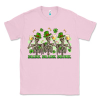 Bubblegum Pink st. patrick's day skeletons drink drank drunk Classic Tee - Artiststas