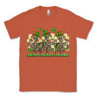 Copper st. patrick's day skeletons drink drank drunk Classic Tee - Artiststas