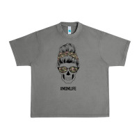 Tornado Feminine Camouflage Patterned Mom Skull Urban Heavy Tee - Bettercallsaul