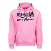 Fuchsia Pink au some tribe Urban Hoodie - CowhideDigitalArt