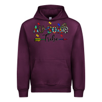 Mauve Wine au some tribe Urban Hoodie - CowhideDigitalArt