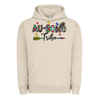 Pigment French Oak au some tribe Urban Hoodie - CowhideDigitalArt