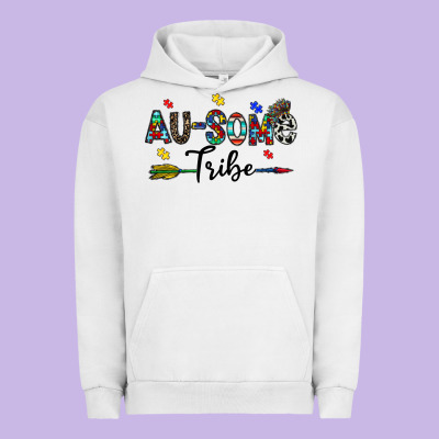 Au Some Tribe Urban Hoodie Designed By Cowhidedigitalart