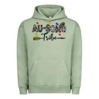 Pigment Oil Green au some tribe Urban Hoodie - CowhideDigitalArt