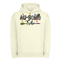 Pigment Pistachio au some tribe Urban Hoodie - CowhideDigitalArt