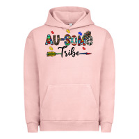 Pigment Salmon au some tribe Urban Hoodie - CowhideDigitalArt