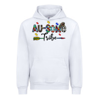White au some tribe Urban Hoodie - CowhideDigitalArt