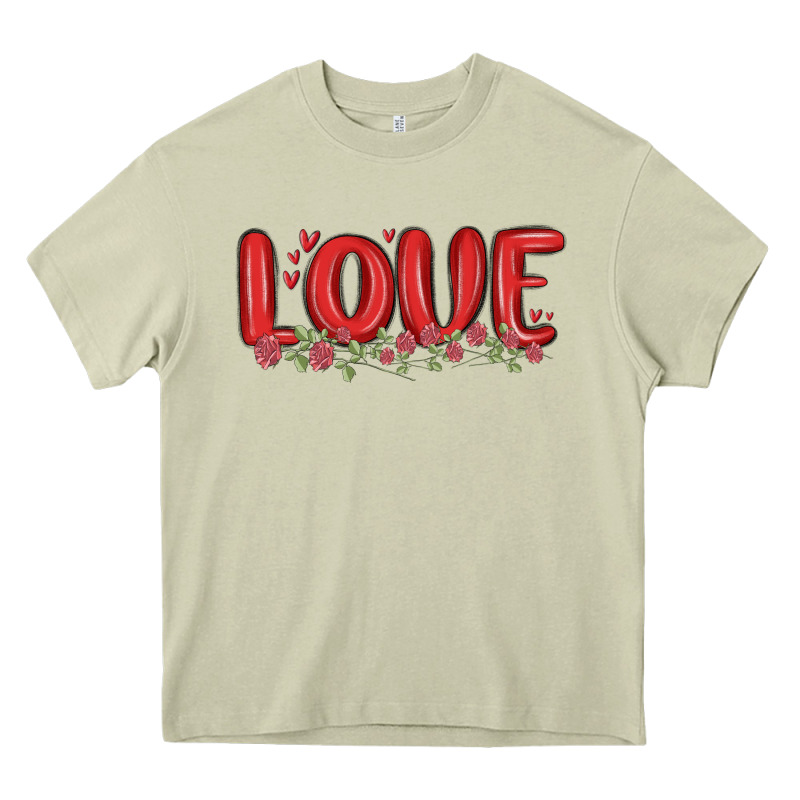 Love Valentine S Day Heavy Core Tee by MaliasSmallBusiness | Teevron