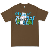Cacao lets get cozy Premium Tee - NancyCooperArtShop