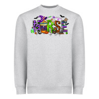 Nurse Coffee Cup Halloween Heavyweight Sweatshirt | Teevron