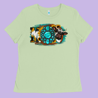 Moo Mothers Ladies Tee Designed By Jasminsmagicworld