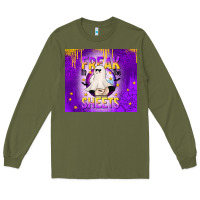 Army Green Freak In The Sheets Long Sleeve Tee - texasbilliewilder