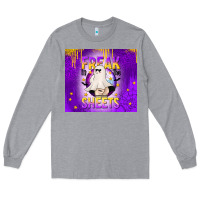 Heather Grey Freak In The Sheets Long Sleeve Tee - texasbilliewilder