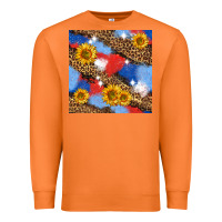 Carrot western 4th of july seamless pattern Premium Sweatshirt - BundleAndBundleShop
