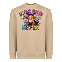 Mushroom hocus pocus heifer Heavyweight Sweatshirt - CowGirlArtShop