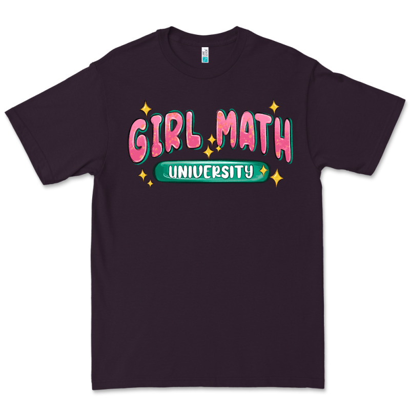 Girl Math University Premium Tee by MaliasSmallBusiness | Teevron