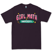 Plum girl math university Premium Tee - MaliasSmallBusiness