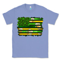 Colony Blue st patrick's day american flag Classic Tee - Artiststas