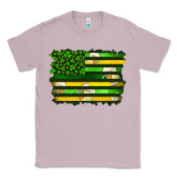 Lilac st patrick's day american flag Classic Tee - Artiststas