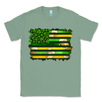 Sage st patrick's day american flag Classic Tee - Artiststas