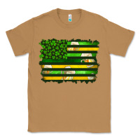 Toasted Coconut st patrick's day american flag Classic Tee - Artiststas