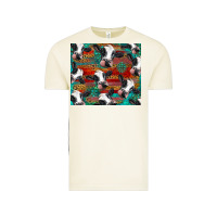 Vintage Arctic holstein cows with gemstone Vintage Tee - BarkalooDesign