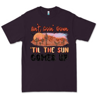 Plum ain't goin' down 'til the sun comes up Premium Tee - MaliasSmallBusiness