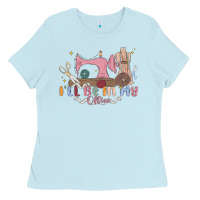 Baby Blue ill be in my office Ladies Tee - MaliasSmallBusiness