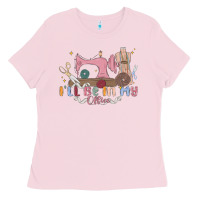 Bubblegum Pink ill be in my office Ladies Tee - MaliasSmallBusiness