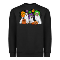 Black ghost dogs Heavyweight Sweatshirt - CowGirlArtShop