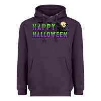 Plum happy halloween Heavyweight Hoodie - BundleAndBundleShop