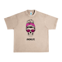 French Oak Pink Glitter, Leopard Pattern Mom Skull Urban Heavy Tee - Bettercallsaul