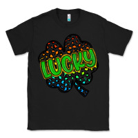 Black lucky st patrick s day Classic Tee - Artiststas