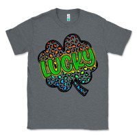Charcoal Heather lucky st patrick s day Classic Tee - Artiststas