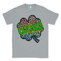 Heather Grey lucky st patrick s day Classic Tee - Artiststas
