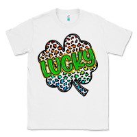 White lucky st patrick s day Classic Tee - Artiststas
