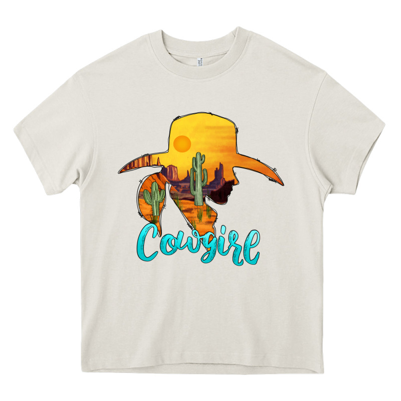 Cowgirl Western Heavy Core Tee by AdoDesignShop | Teevron
