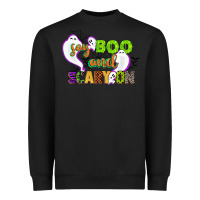 Black say boo and scary on Heavyweight Sweatshirt - CowGirlArtShop