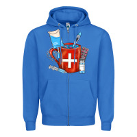 True Royal Nurse Coffee Mug Zipper Hoodie - FaDigitalArtStudio