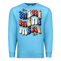 Ocean Blue american mini Premium Sweatshirt - BundleAndBundleShop
