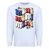 White american mini Premium Sweatshirt - BundleAndBundleShop
