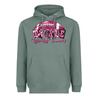 Sage Tickle Breast Cancer Football Heavyweight Hoodie - FaDigitalArtStudio