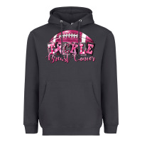 Smoke Tickle Breast Cancer Football Heavyweight Hoodie - FaDigitalArtStudio