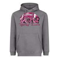 Storm Tickle Breast Cancer Football Heavyweight Hoodie - FaDigitalArtStudio