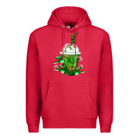 Cardinal Western Cactus Cold Frappe Premium Hoodie - FaDigitalArtStudio