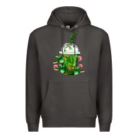 Smoke Western Cactus Cold Frappe Premium Hoodie - FaDigitalArtStudio