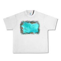 Lunar Rock gemstone turquoise leopard background Urban Heavy Tee - JahusDesignShop